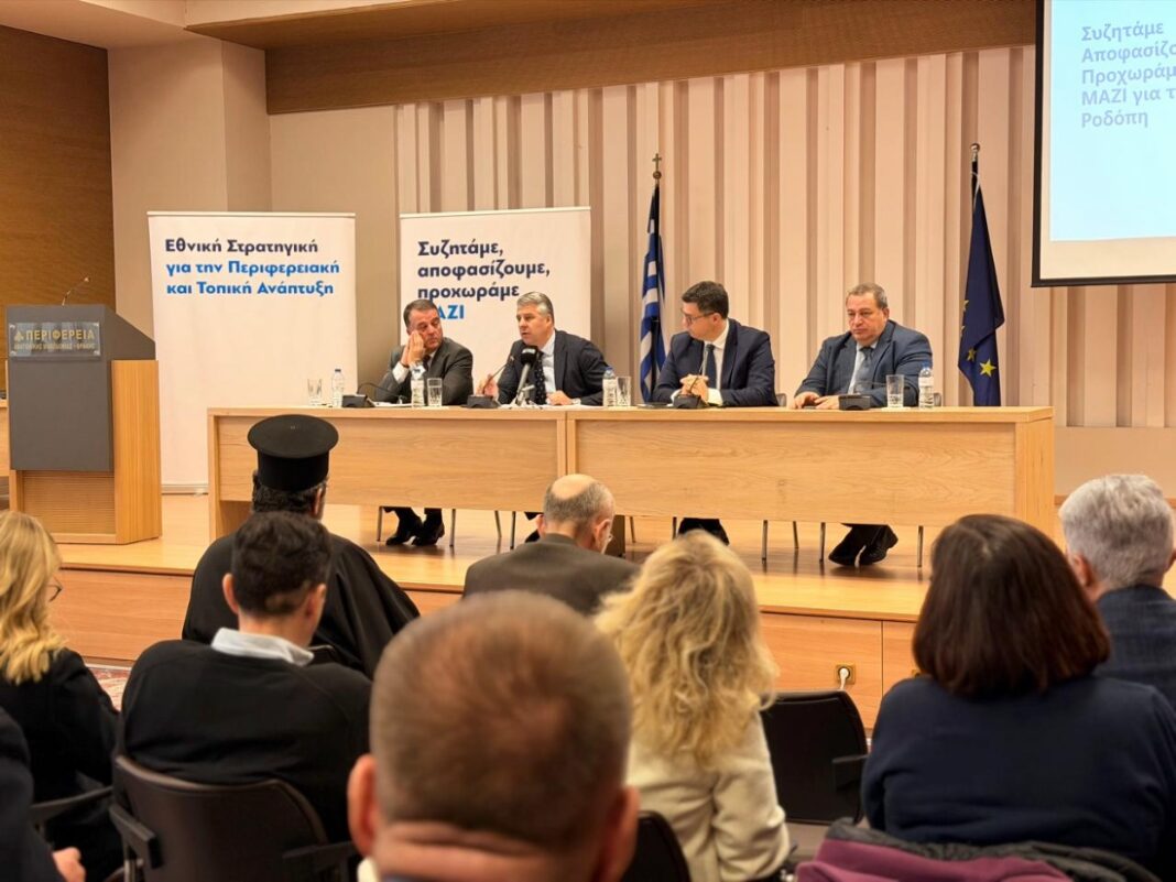 Χριστόδουλος Τοψίδης: Με 76 εκ. ευρώ έργα και δράσεις μέσα για δύο χρόνια διαμορφώνουμε νέες προοπτικές ανάπτυξης για την Π.Ε. Ροδόπης