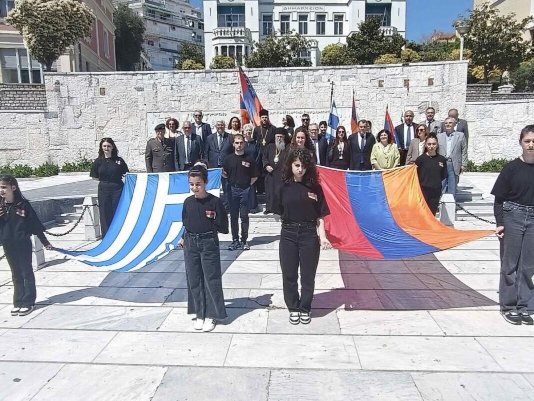 Νίκος Παναγιωτόπουλος: Κοινές πληγές για Έλληνες και Αρμένιους – μήνυμα μνήμης από τις εκδηλώσεις για τη γενοκτονία