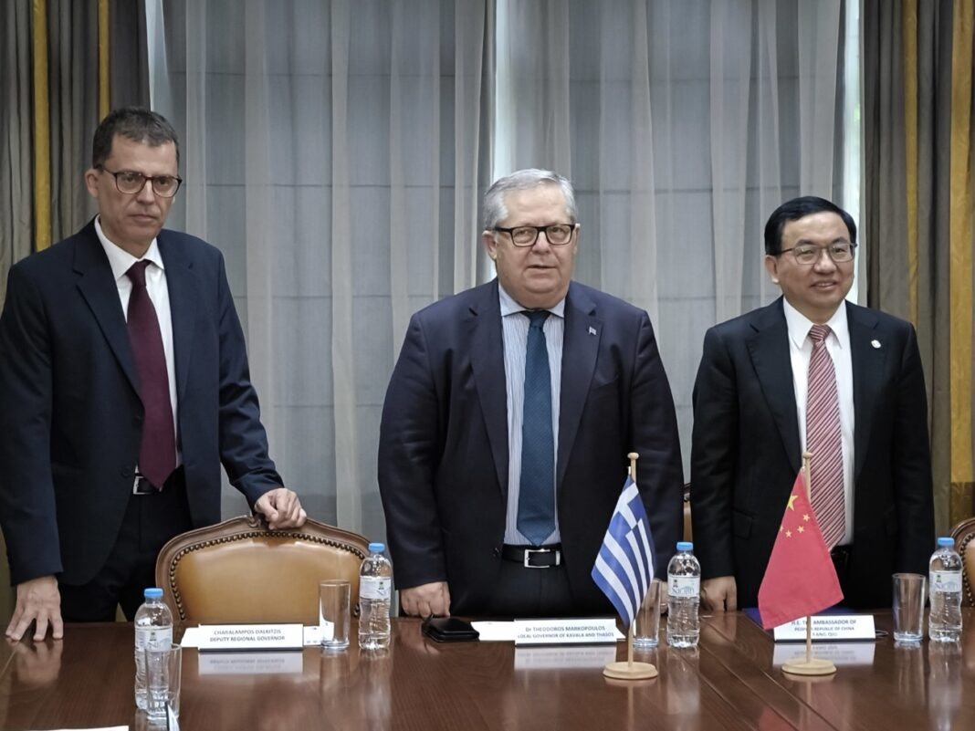Στην Καβάλα ο Πρέσβης της Κίνας Fang Qiu – Στο επίκεντρο επενδύσεις, τουρισμός και συνεργασίες