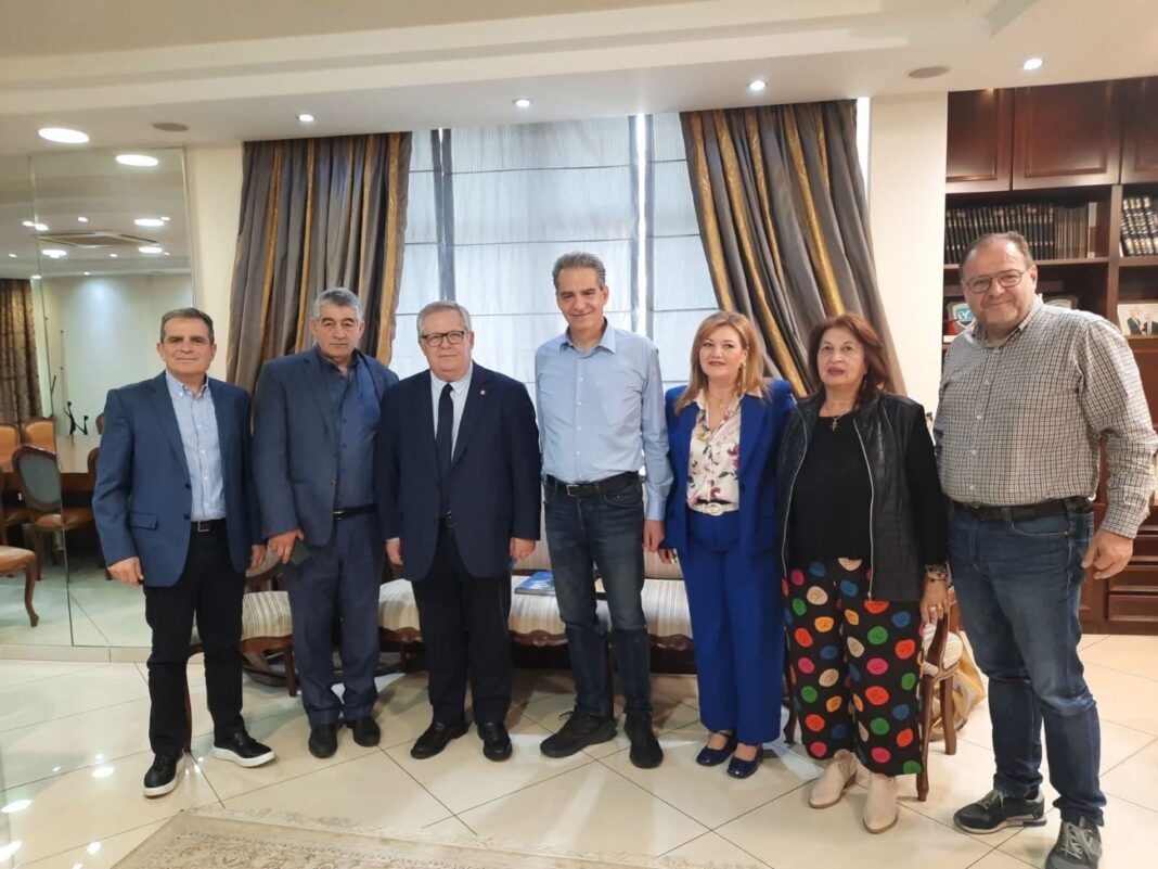 Μαρκόπουλος σε Συρίγο: Ζητά στήριξη για Ε61 και Τενάγη Φιλίππων