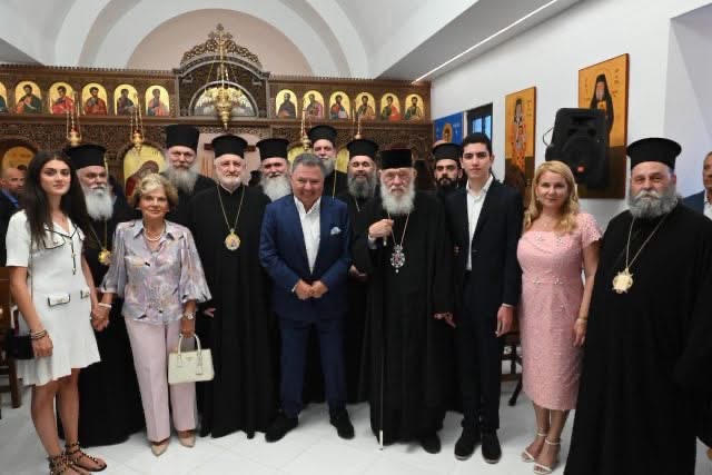 Θυρανοίξια του Ιερού Ναού Αγίου Παϊσίου στις εγκαταστάσεις της Dekagro στη Νέα Καρβάλη