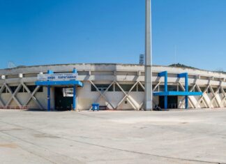 Αποκατάσταση εξωτερικής όψης του Γηπέδου «Ανθή Καραγιάννη» 🔹 Προϋπολογισμός 430.000 ευρώ