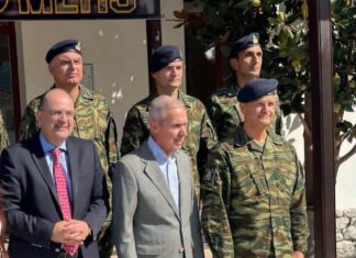 Ο Υφυπουργός Εθνικής Άμυνας Θανάσης Δαβάκης επισκέφθηκε την 193 ΜΠΕΠ MLRS στην Ελευθερούπολη
