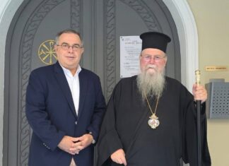 Γαλαμάτης από την Καβάλα: Συνάντηση με τον Μητροπολίτη Στέφανο και μήνυμα συνεργασίας για την τοπική κοινωνία
