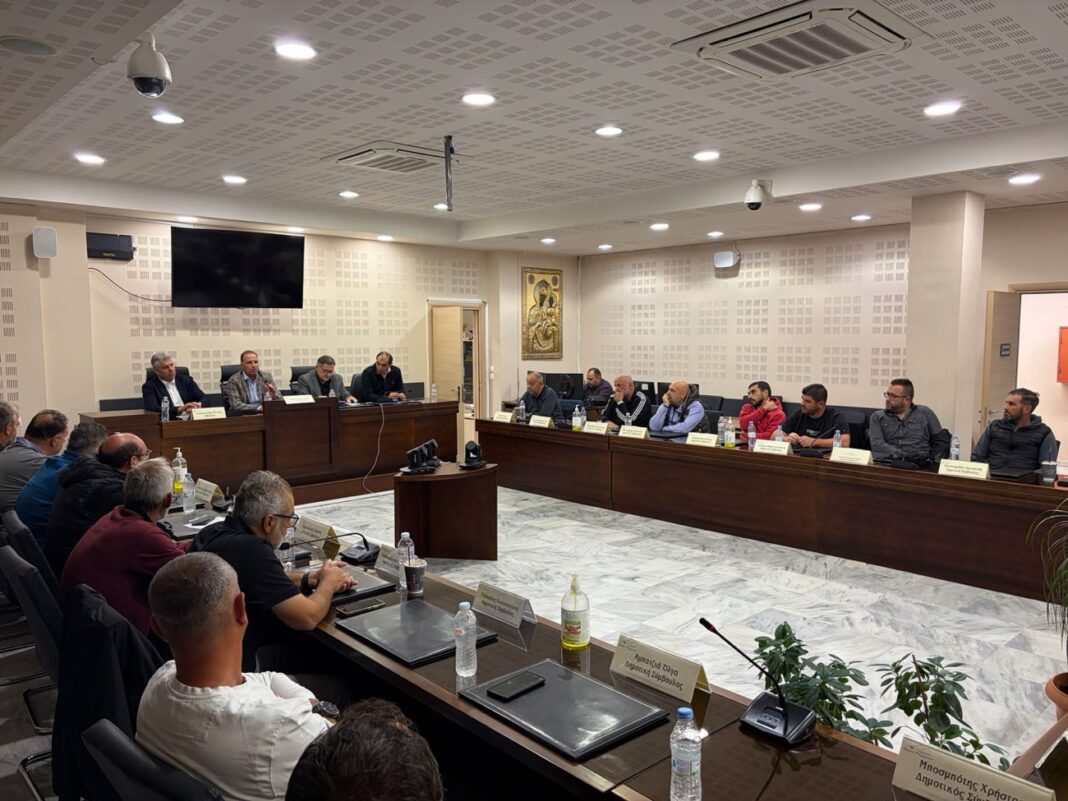 Συνάντηση των ποδοσφαιρικών σωματείων του Δήμου Παγγαίου με τη Δημοτική Αρχή