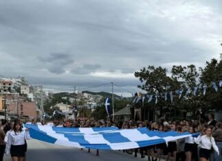 Με επισημότητα και συγκίνηση ο εορτασμός της 28ης Οκτωβρίου στη Νέα Πέραμο