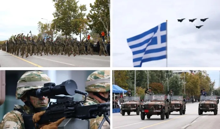 28η Οκτωβρίου: Λαμπρότητα, συγκίνηση και εθνική υπερηφάνεια στη μεγαλειώδη στρατιωτική παρέλαση στη Θεσσαλονίκη