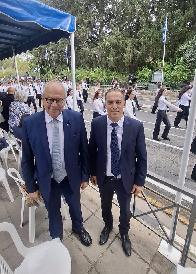 Στη Λευκωσία ο Θόδωρος Μουριάδης για την επέτειο της 28ης Οκτωβρίου – Η συμμετοχή του Λυκείου Ελληνίδων Καβάλας