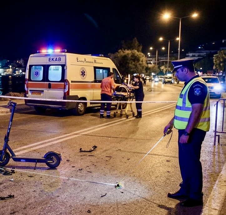 Τραγωδία στη Καβάλα: Νεκρός 34χρονος μοτοσικλετιστής μετά από σύγκρουση με ηλεκτρικό πατίνι